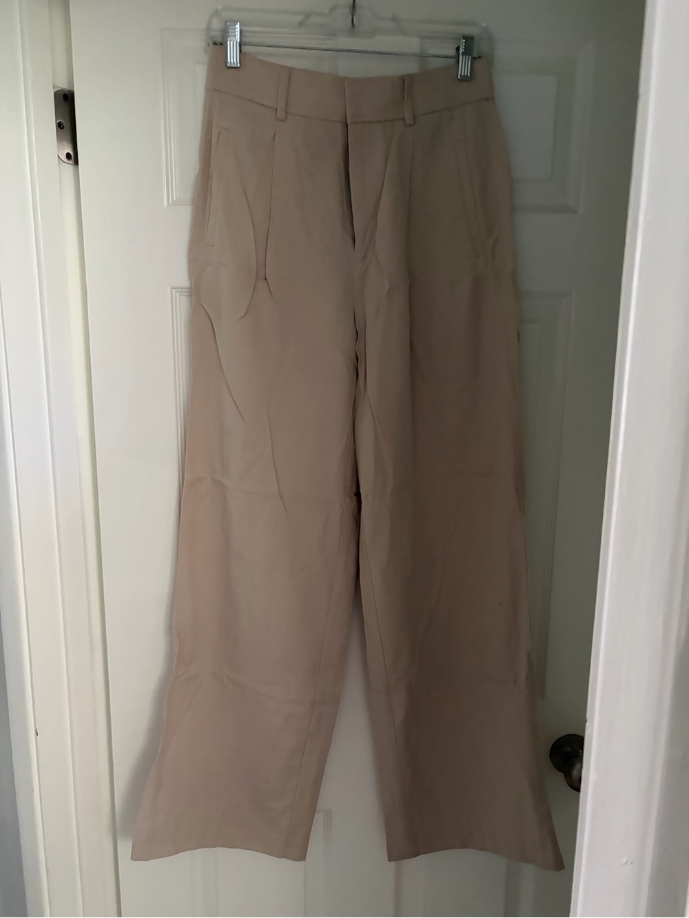 Everlane Way High Drape Pant Sandstone Size 2S